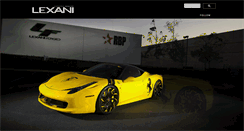 Desktop Screenshot of lexanimagazine.jp