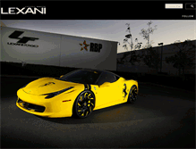 Tablet Screenshot of lexanimagazine.jp
